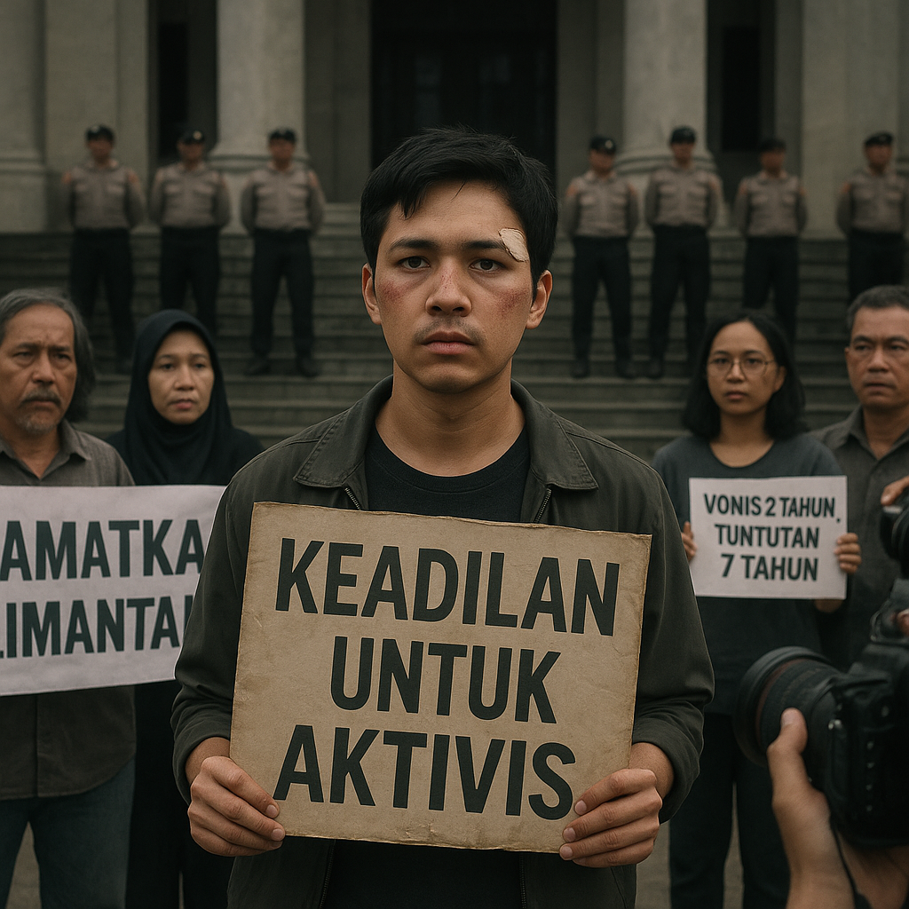 Martabat Hukum Dipertanyakan: Vonis Ringan untuk Pelaku Kekerasan Terhadap Aktivis Lingkungan di Kalimantan