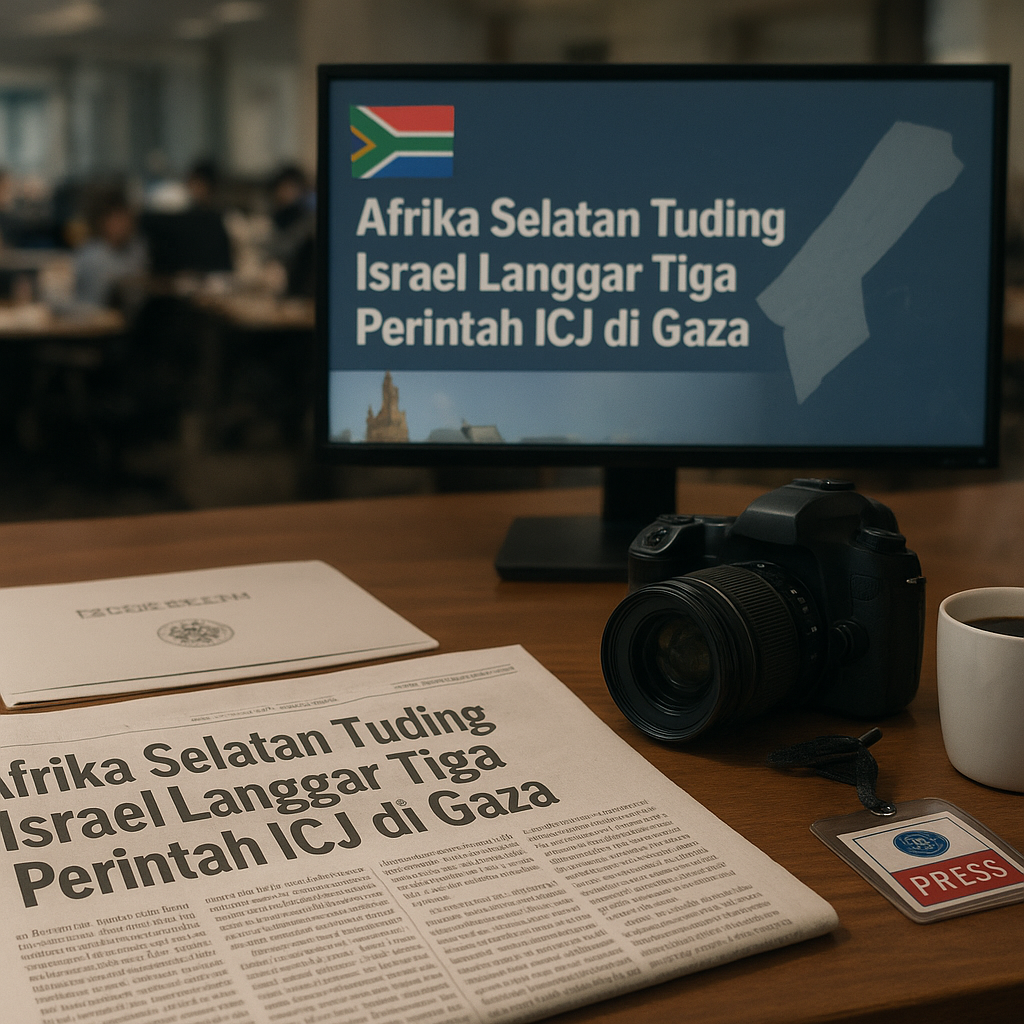 Afrika Selatan Tuding Israel Langgar Tiga Perintah ICJ di Gaza