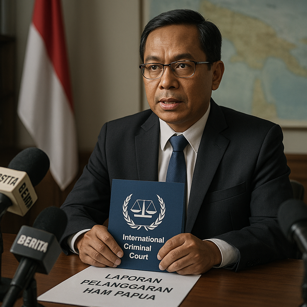 Mantan Jaksa ICC: Bukti Pelanggaran HAM di Papua Harus Dibawa ke Meja Hukum Internasional