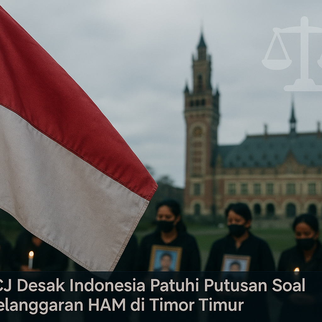 ICJ Desak Indonesia Patuhi Putusan Soal Pelanggaran HAM di Timor Timur
