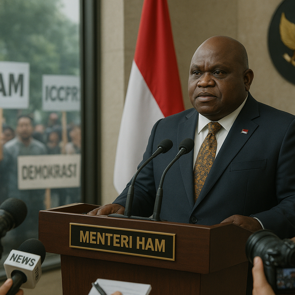 Menteri HAM Tegaskan Penanganan Demo Harus Berpedoman HAM Internasional: Ujian Komitmen Negara terhadap ICCPR