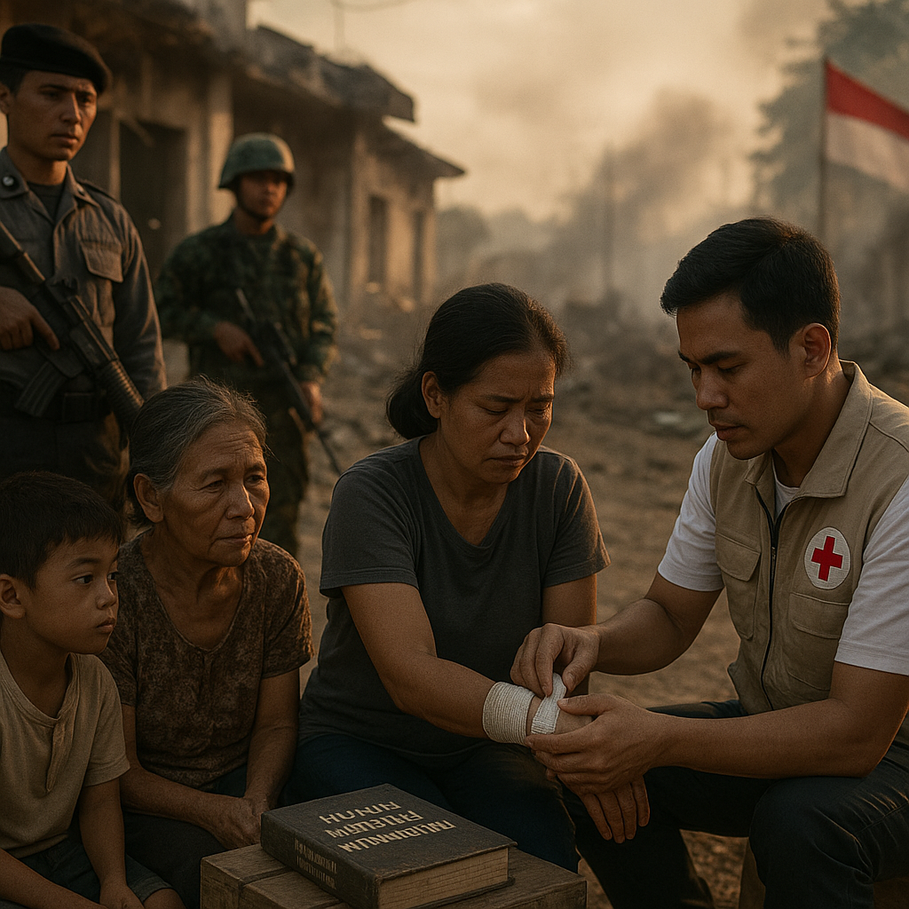 Analisis: Penerapan Hukum Humaniter dalam Konflik Internal Memanas di Indonesia