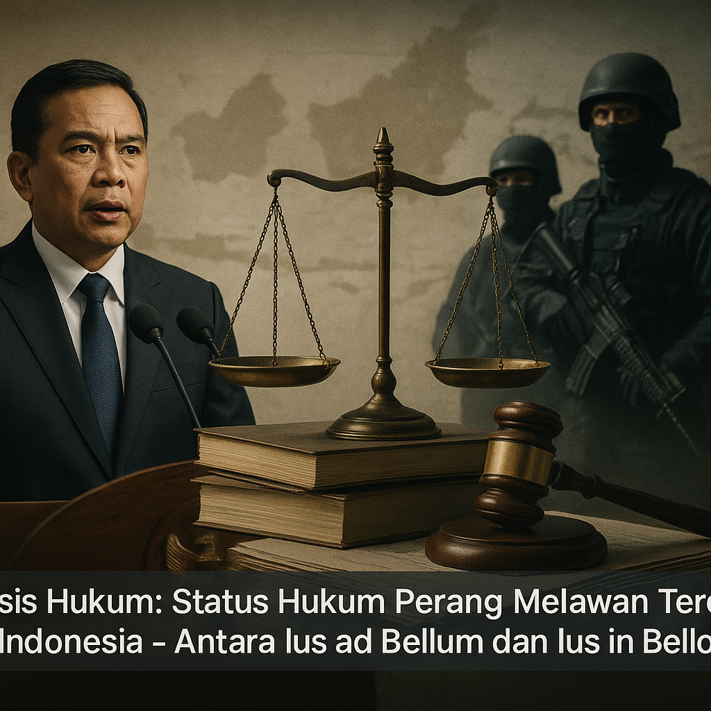 Analisis Hukum: Status Hukum Perang Melawan Terorisme di Indonesia – Antara Ius ad Bellum dan Ius in Bello