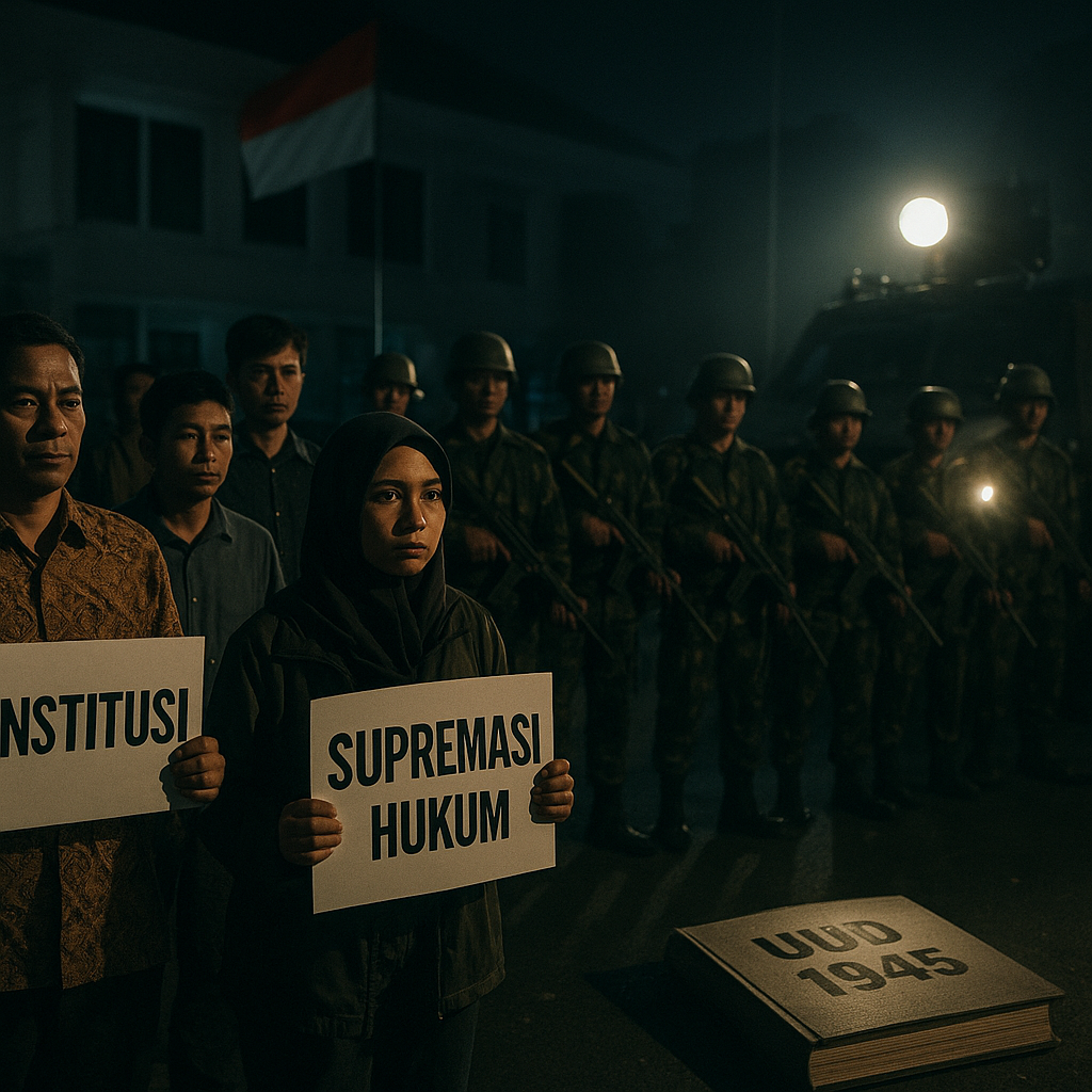 Wacana Darurat Militer Dinilai Melanggar Konstitusi dan Tempatkan Rakyat sebagai Musuh