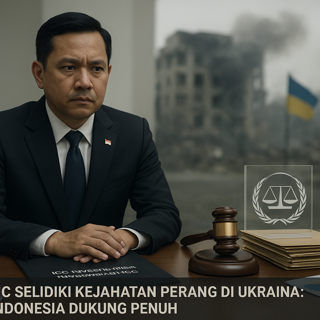 ICC Selidiki Kejahatan Perang di Ukraina: Indonesia Dukung Penuh