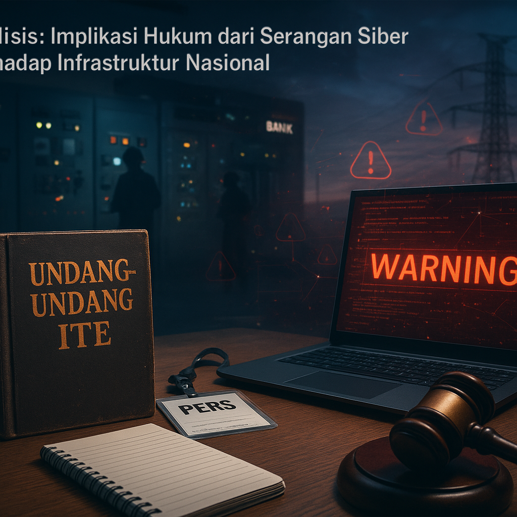 Analisis: Implikasi Hukum dari Serangan Siber terhadap Infrastruktur Nasional