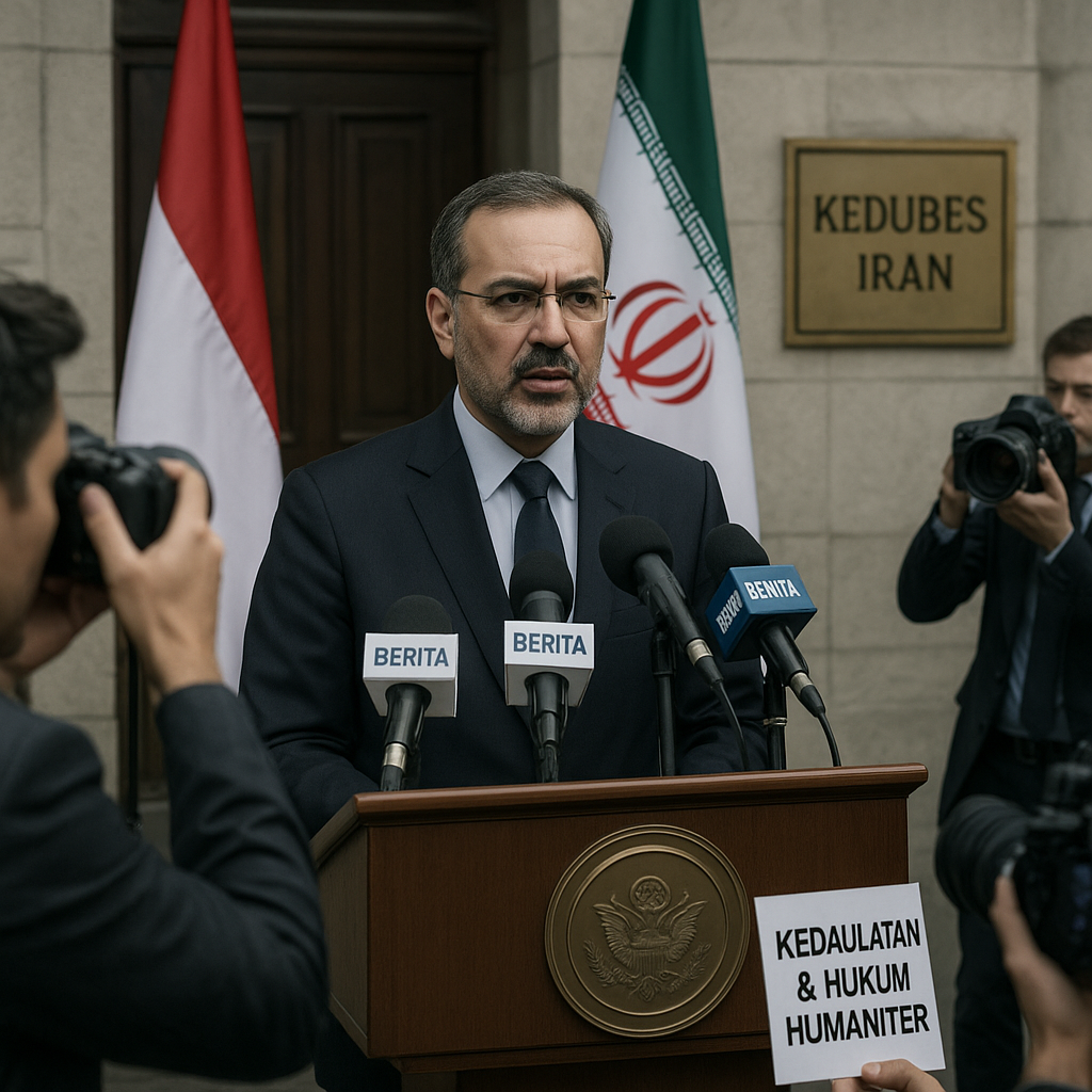 Kedubes Iran Desak RI Kutuk Agresi Militer Amerika Serikat