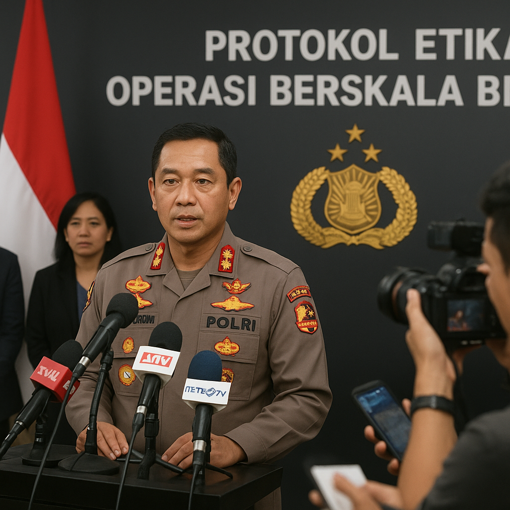 Kombes Pol. Abdul Rachman: Polri Siap Terapkan Protokol Etika dalam Operasi Berskala Besar