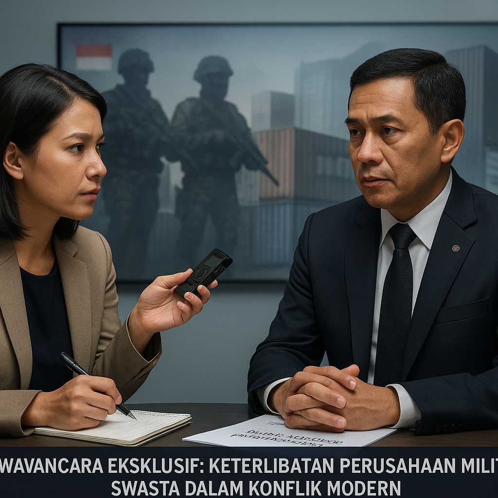 Wawancara Eksklusif dengan Pakar Hukum Internasional: Keterlibatan Perusahaan Militer Swasta dalam Konflik Modern