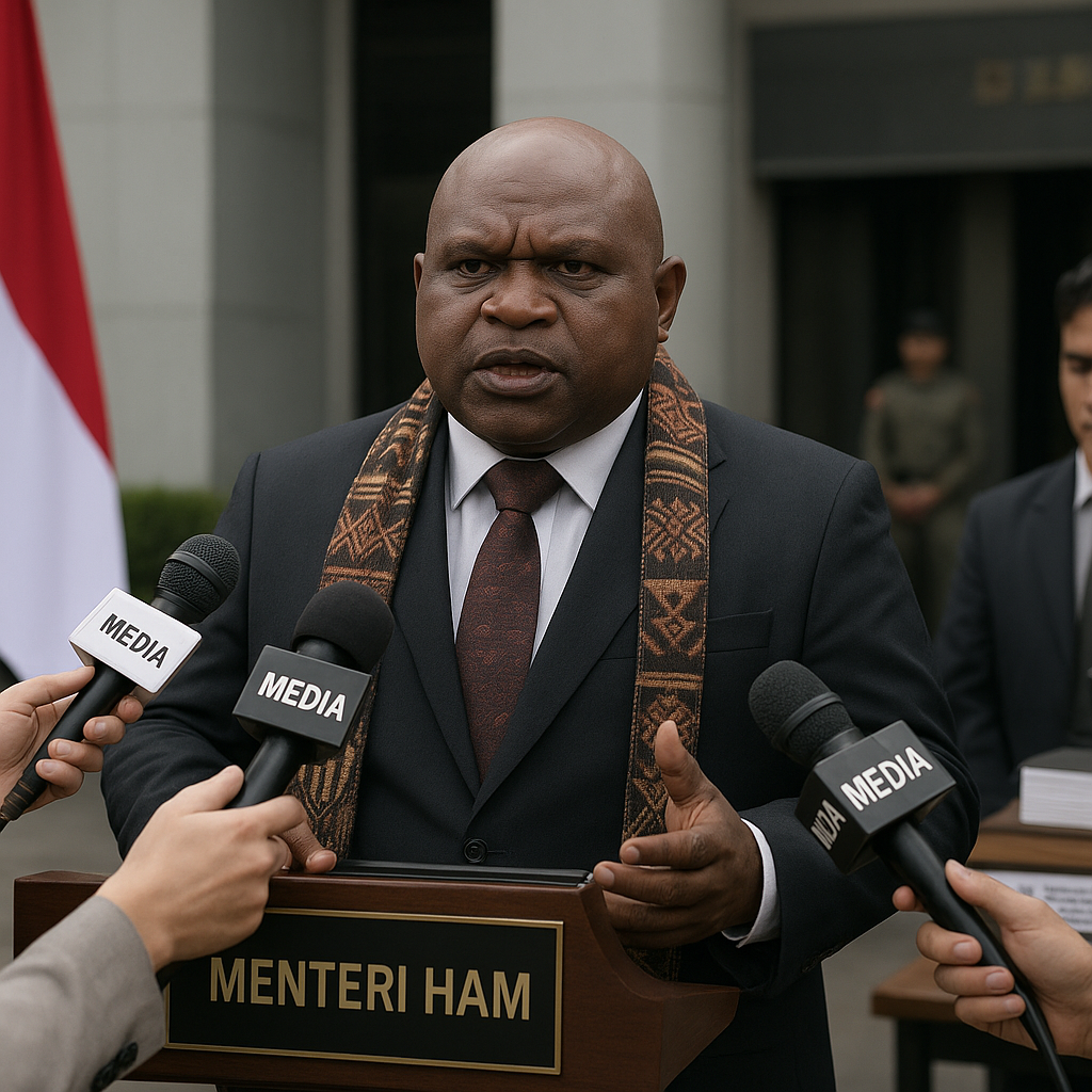 Menteri HAM Pigai Dorong Ajukan Kasasi hingga PK atas Vonis Banding Prajurit Penyiram Andrie Yunus