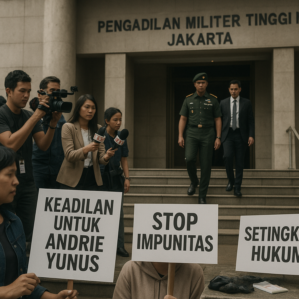 TAUD: Putusan Ringan untuk Pelaku Serangan Air Keras Perkuat Praktik Impunitas