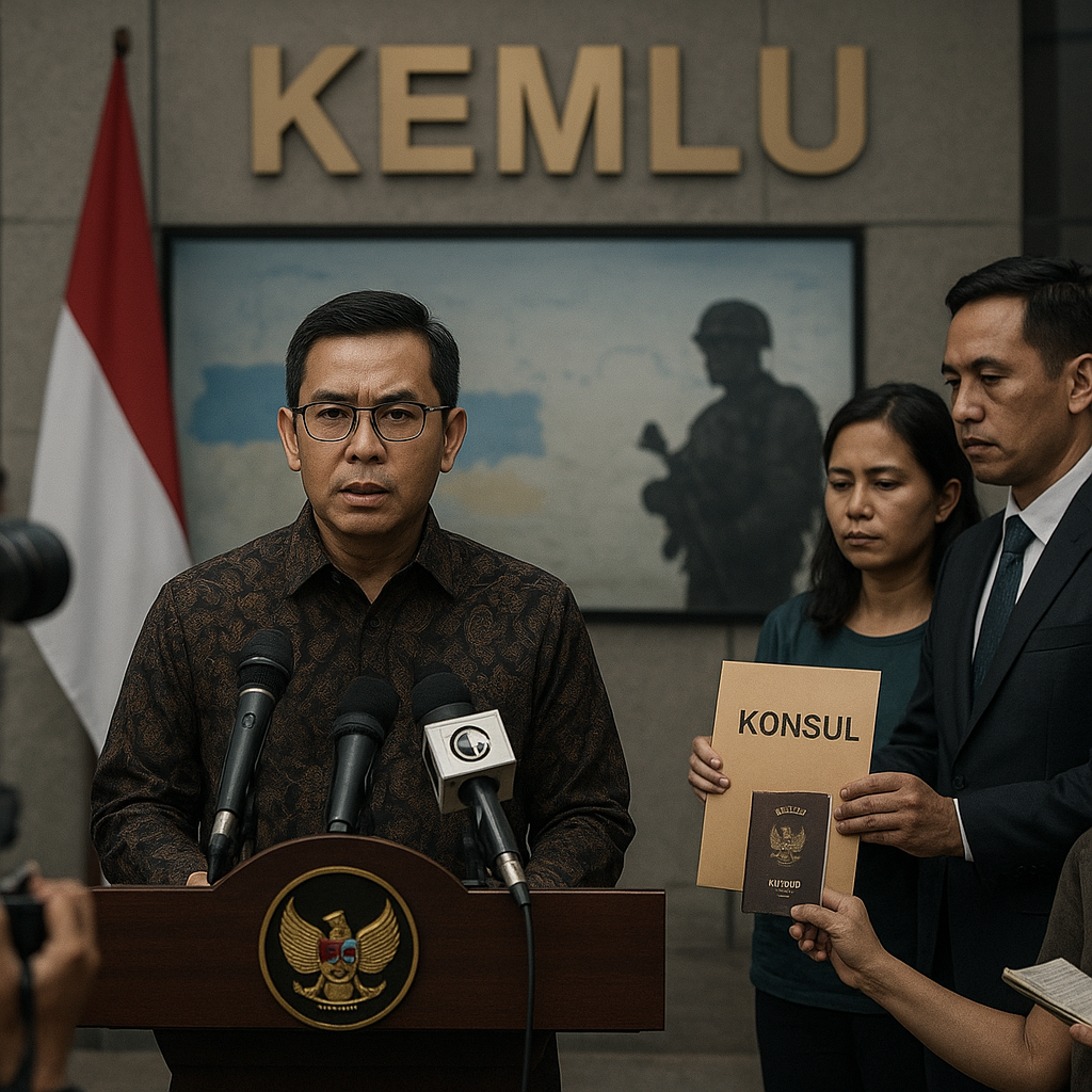 Kemlu Masih Mendalami Dugaan 8 WNI Jadi Tentara Rusia, Hak Konsuler Tetap Diberikan