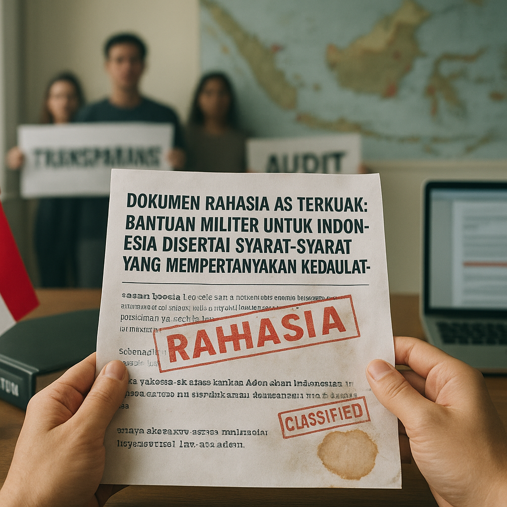 Dokumen Rahasia AS Terkuak: Bantuan Militer untuk Indonesia Disertai Syarat-Syarat yang Mempertanyakan Kedaulatan