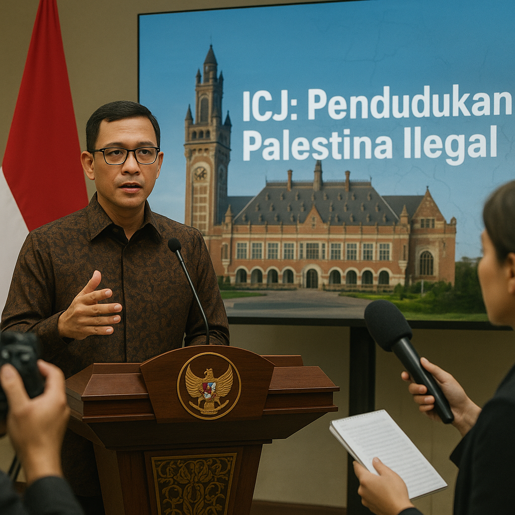 ICJ Keluarkan Opini Hukum: Pendudukan Palestina Ilegal, Indonesia Desak Tindakan Kolektif Global