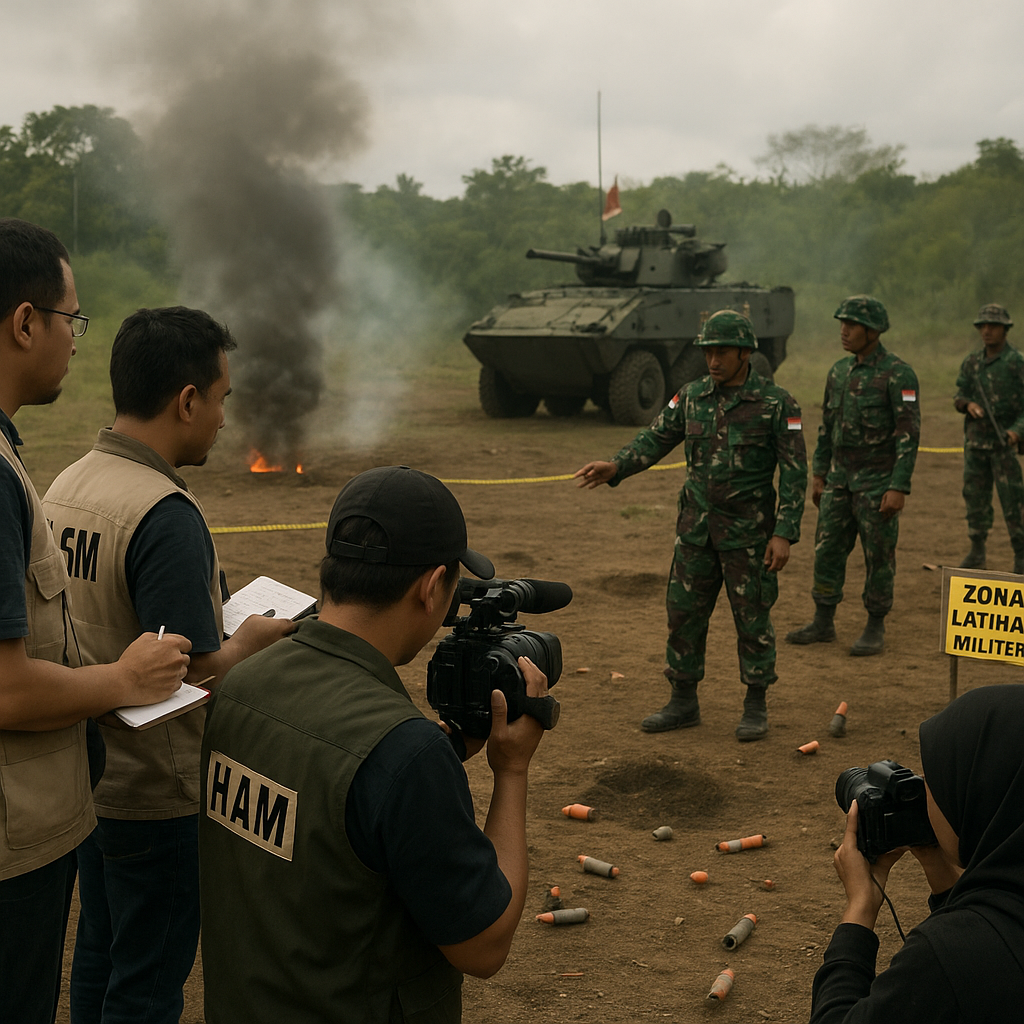 LSM Soroti Penggunaan Munitions Cluster oleh TNI dalam Latihan: Pelanggaran Etika Perang?