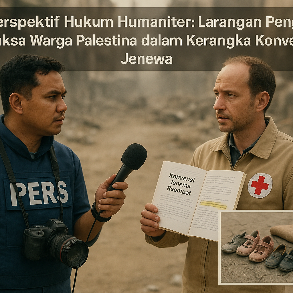 Perspektif Hukum Humaniter: Larangan Pengusiran Paksa Warga Palestina dalam Kerangka Konvensi Jenewa
