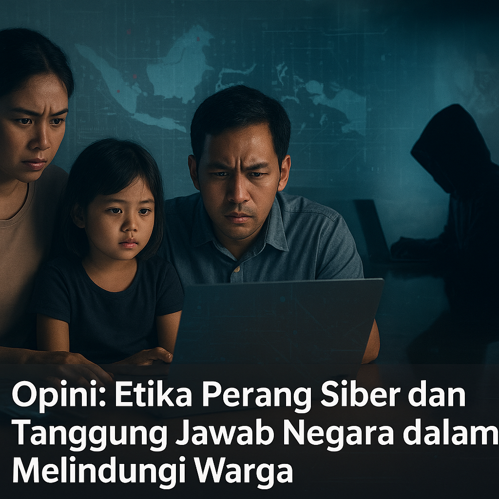 Opini: Etika Perang Siber dan Tanggung Jawab Negara dalam Melindungi Warga