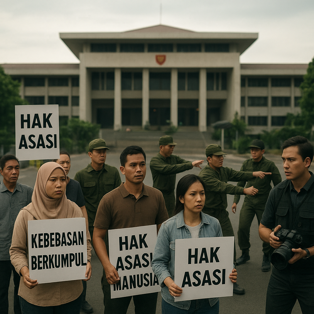 Kebijakan Diklat Militer bagi Pendemo Dinilai Remiliterisasi Ruang Sipil