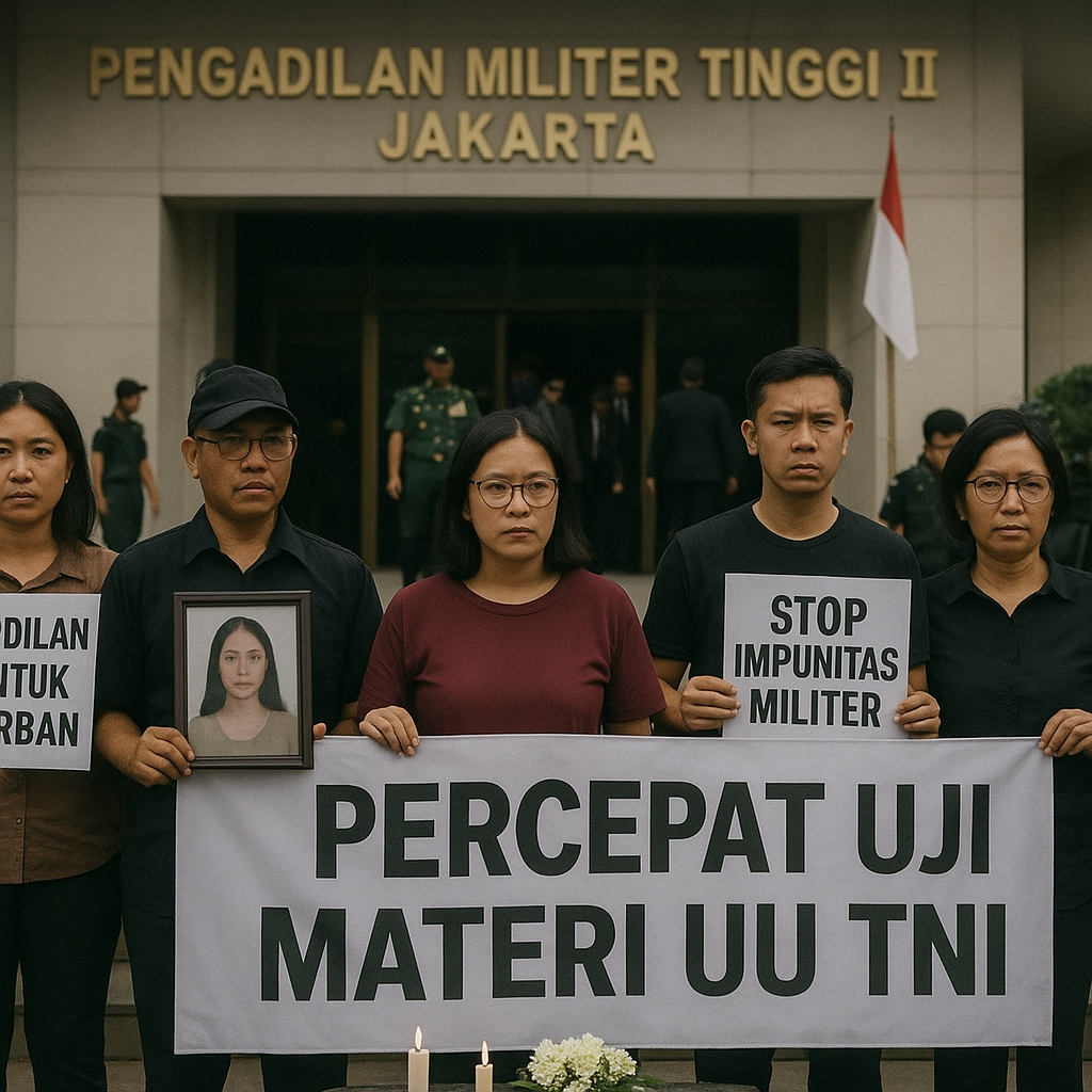 Putusan Banding Ringankan Hukuman Pelaku Penyiraman Aktivis, Koalisi Desak Percepat Uji Materi UU TNI