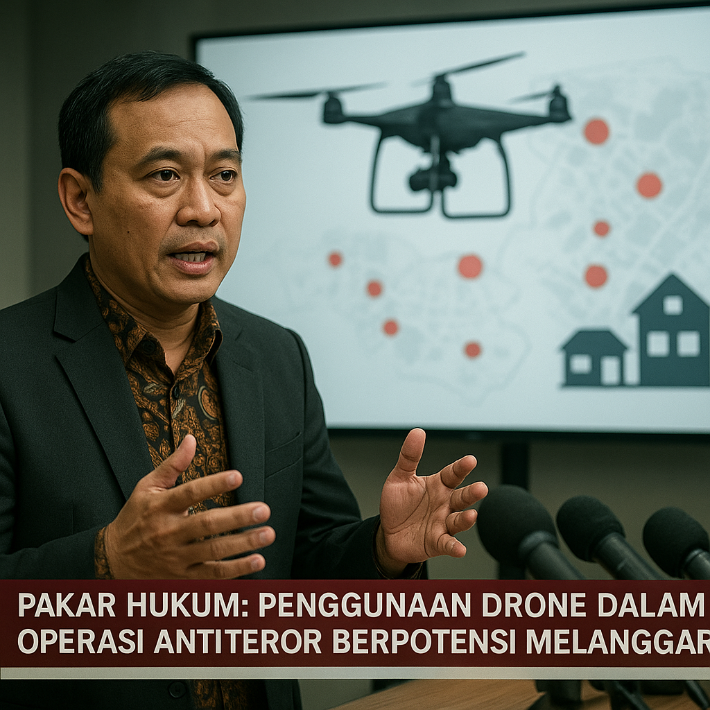 Pakar Hukum: Penggunaan Drone dalam Operasi Antiteror Berpotensi Melanggar Etika Perang