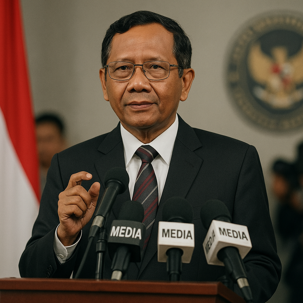 Mahfud MD: Kritik 'Rencana Darurat Militer' Tidak Memenuhi Unsur Pidana