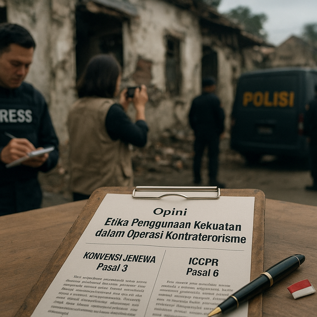 Opini: Etika Penggunaan Kekuatan dalam Operasi Kontraterorisme