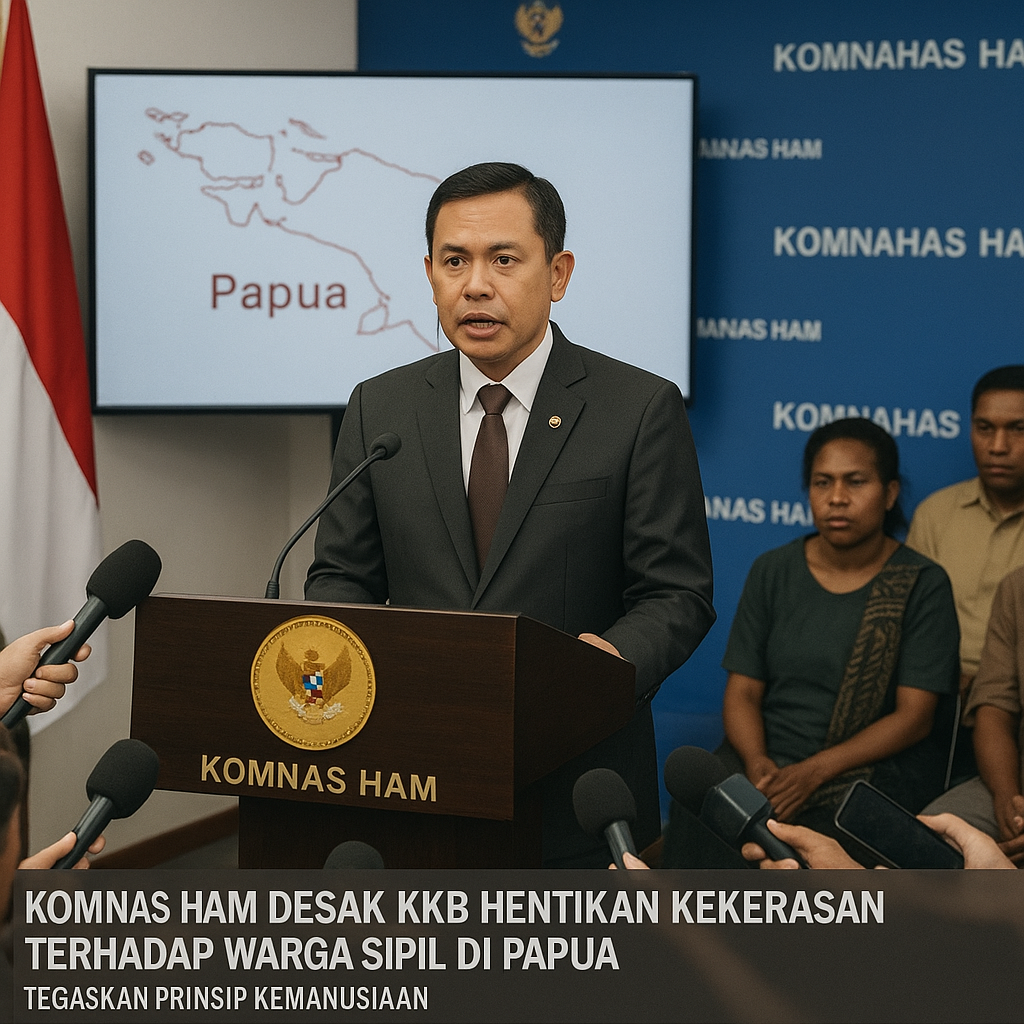 Komnas HAM Desak KKB Hentikan Kekerasan terhadap Warga Sipil di Papua, Tegaskan Prinsip Kemanusiaan
