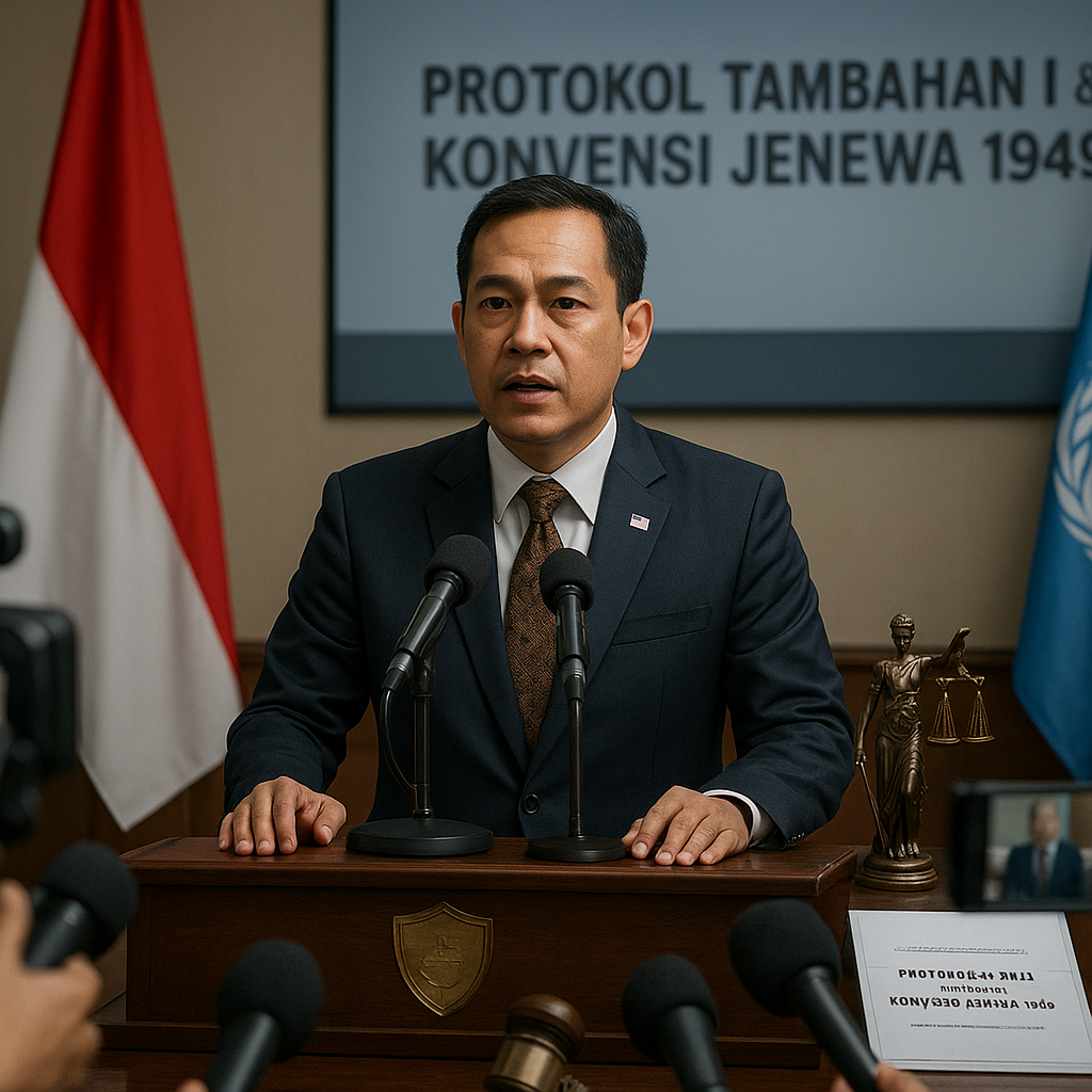 Pakar Hukum Internasional: Indonesia Perlu Ratifikasi Protokol Tambahan Konvensi Jenewa