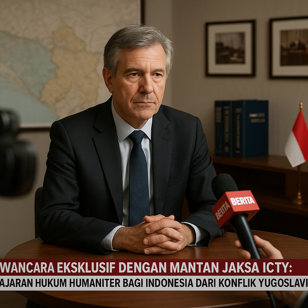 Wawancara Eksklusif dengan Mantan Jaksa ICTY: Pelajaran Hukum Humaniter bagi Indonesia dari Konflik Yugoslavia