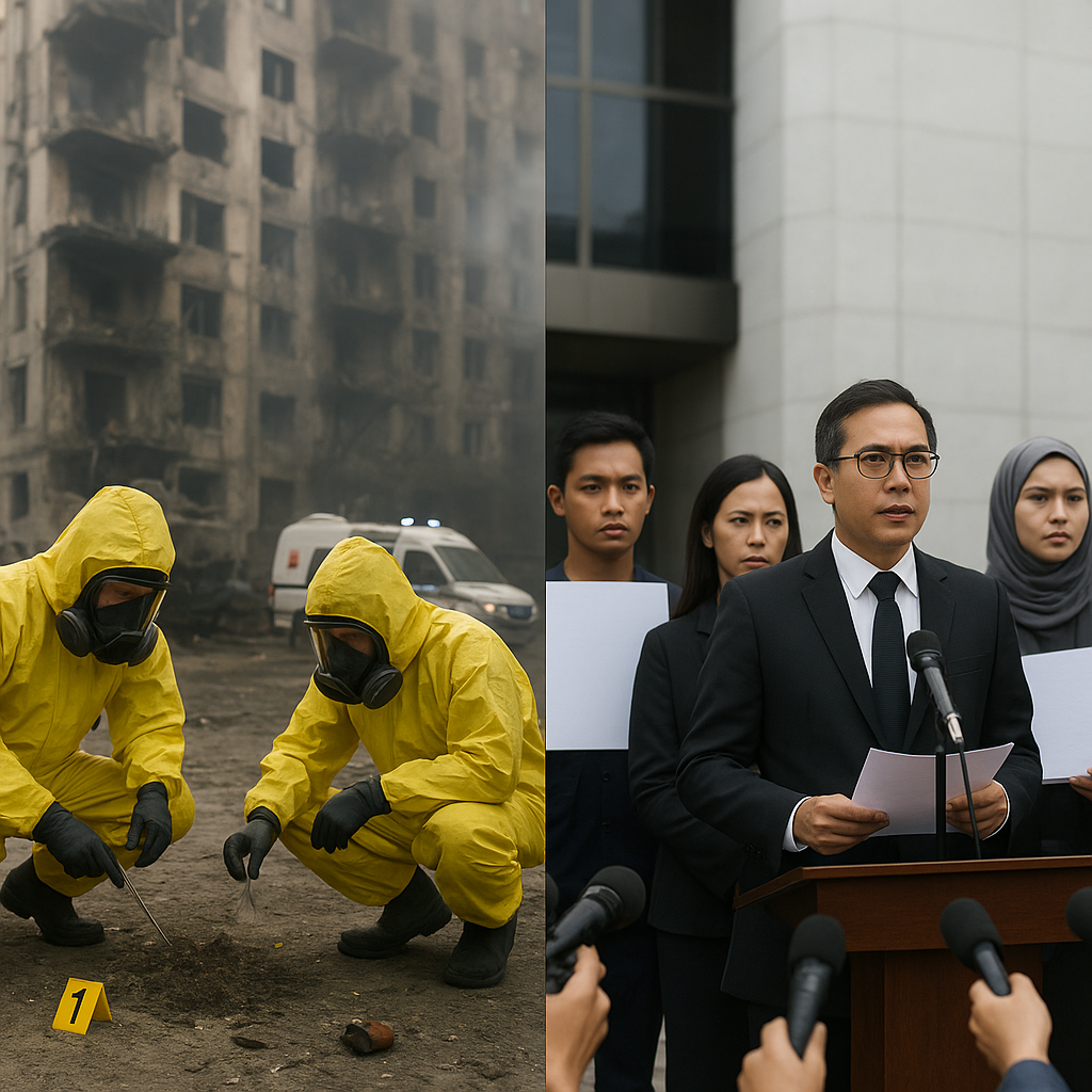 Penggunaan Senjata Kimia di Ukraina Kembali Terkuak, Aktivis Hukum Desak Investigasi Global