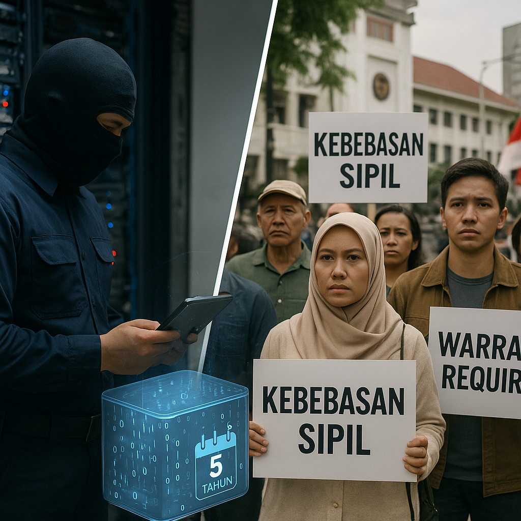Keamanan Nasional vs Kebebasan Sipil: Polemik UU Keamanan Digital Baru