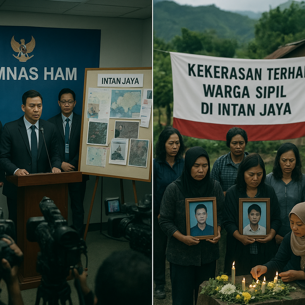 Komnas HAM Temukan Bukti Kuat Pelanggaran Berat HAM di Intan Jaya: TNI Terlibat Eksekusi Sipil
