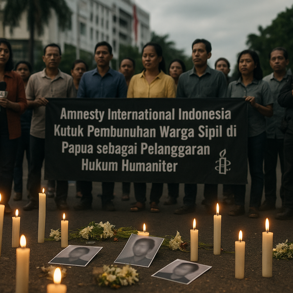 Amnesty International Indonesia Kutuk Pembunuhan Warga Sipil di Papua sebagai Pelanggaran Hukum Humaniter