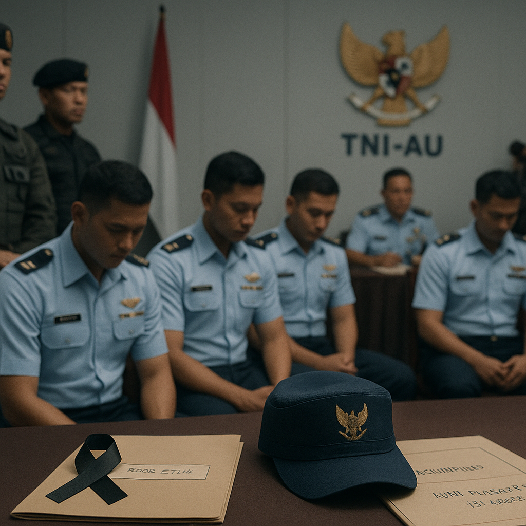 4 Anggota TNI AU Terancam Pemecatan Usai Aniaya Junior hingga Tewas: Ujian Berat Kode Etik dan Hukum Militer