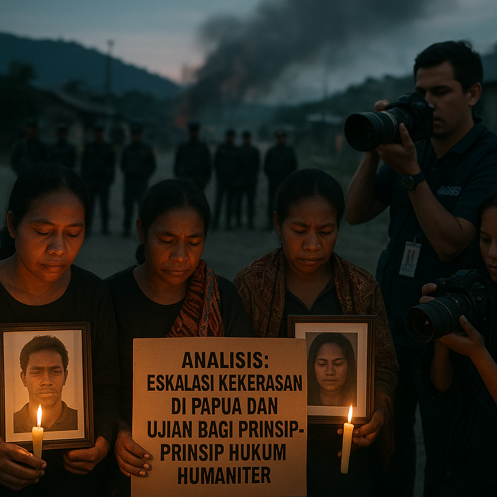 Analisis: Eskalasi Kekerasan di Papua dan Ujian Bagi Prinsip-Prinsip Hukum Humaniter