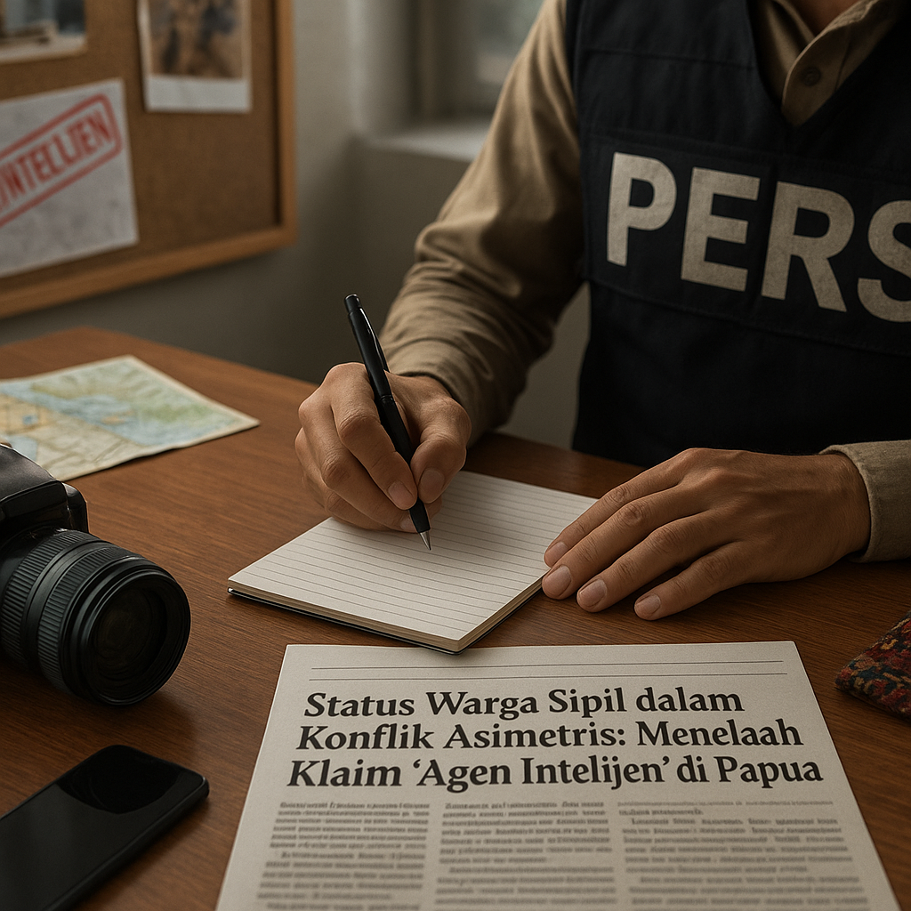 Status Warga Sipil dalam Konflik Asimetris: Menelaah Klaim 'Agen Intelijen' di Papua
