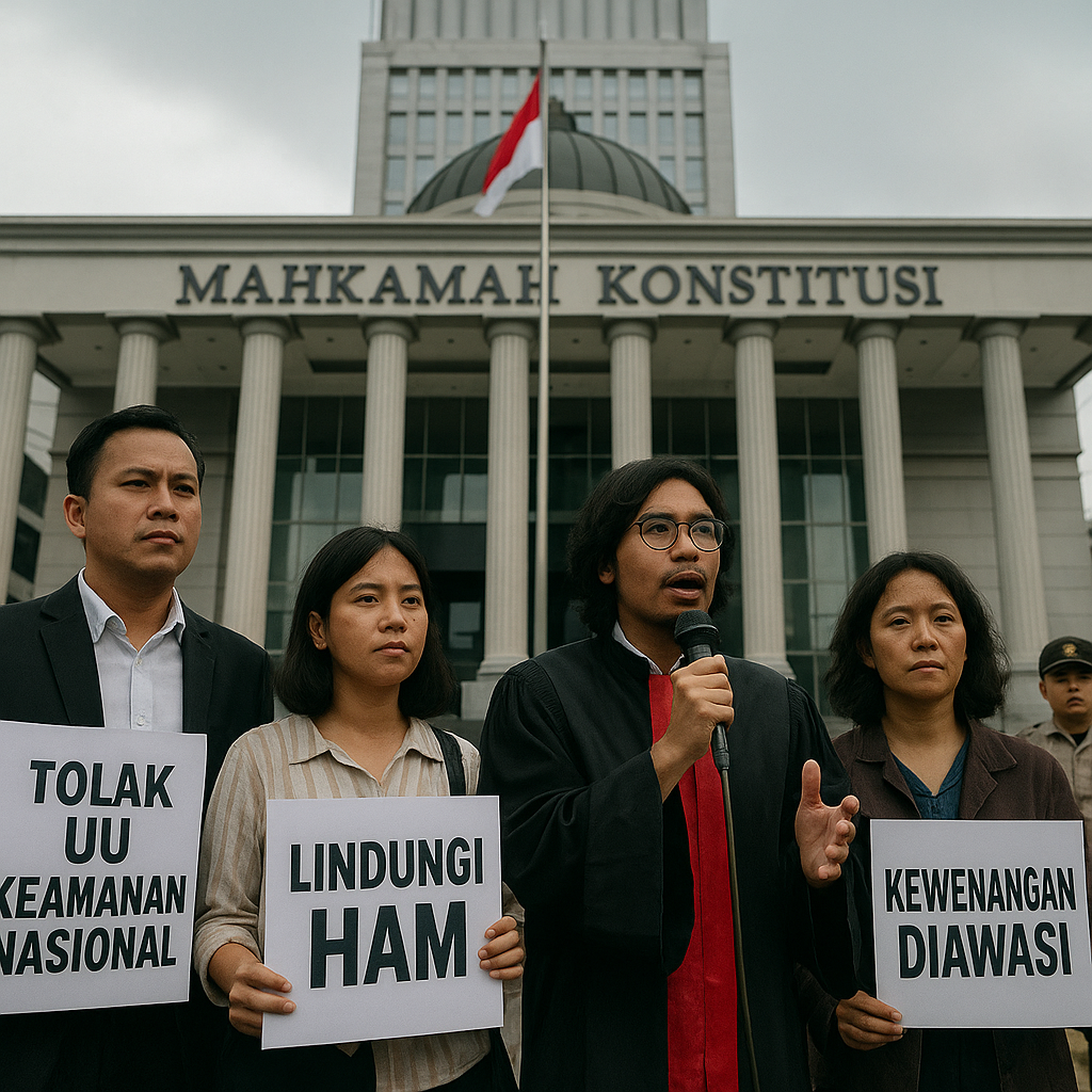 Mahkamah Konstitusi Tolak Uji Materi UU Keamanan Nasional: Aktivis Hukum Kecam Potensi Pelanggaran HAM
