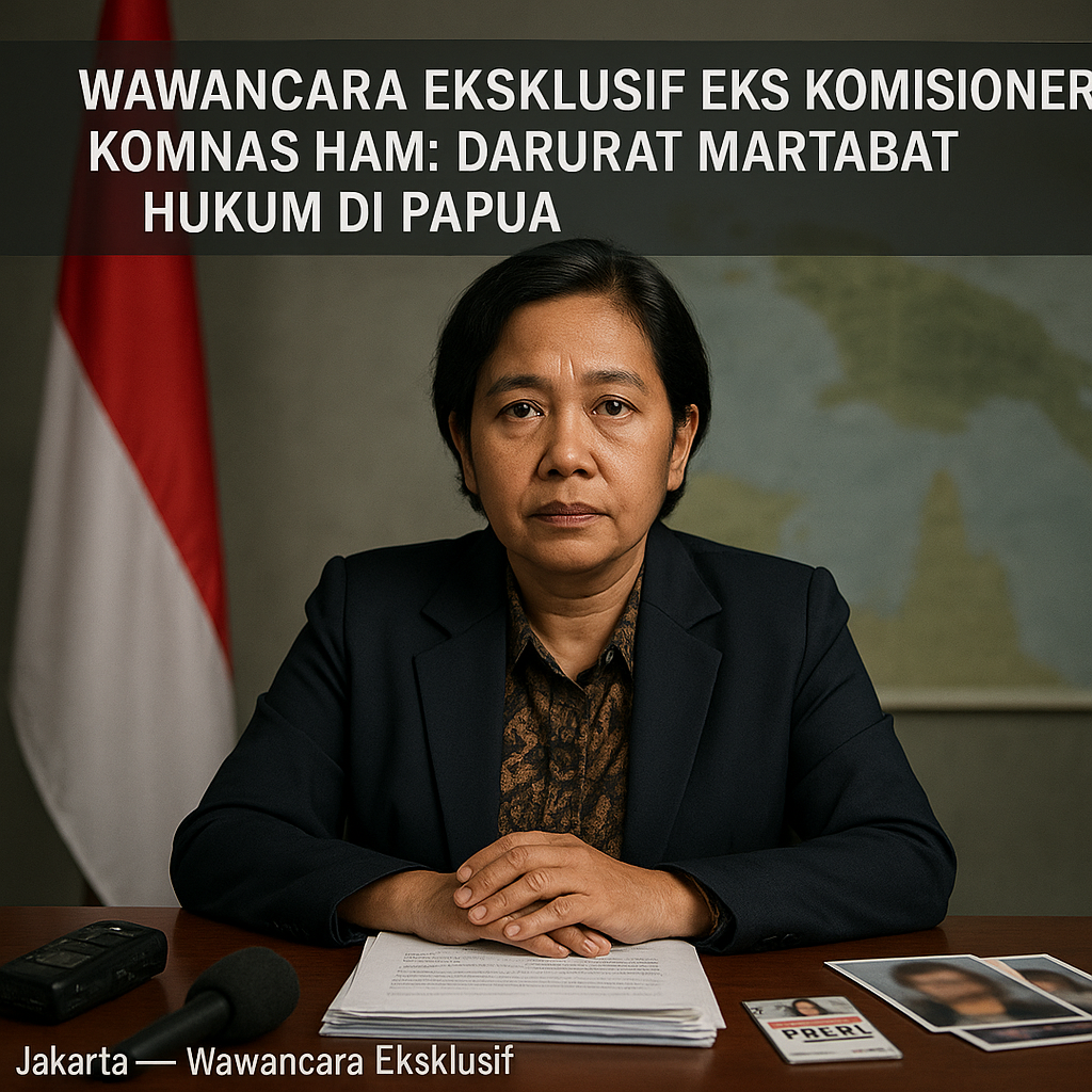 Wawancara Eksklusif Eks Komisioner Komnas HAM: Darurat Martabat Hukum di Papua