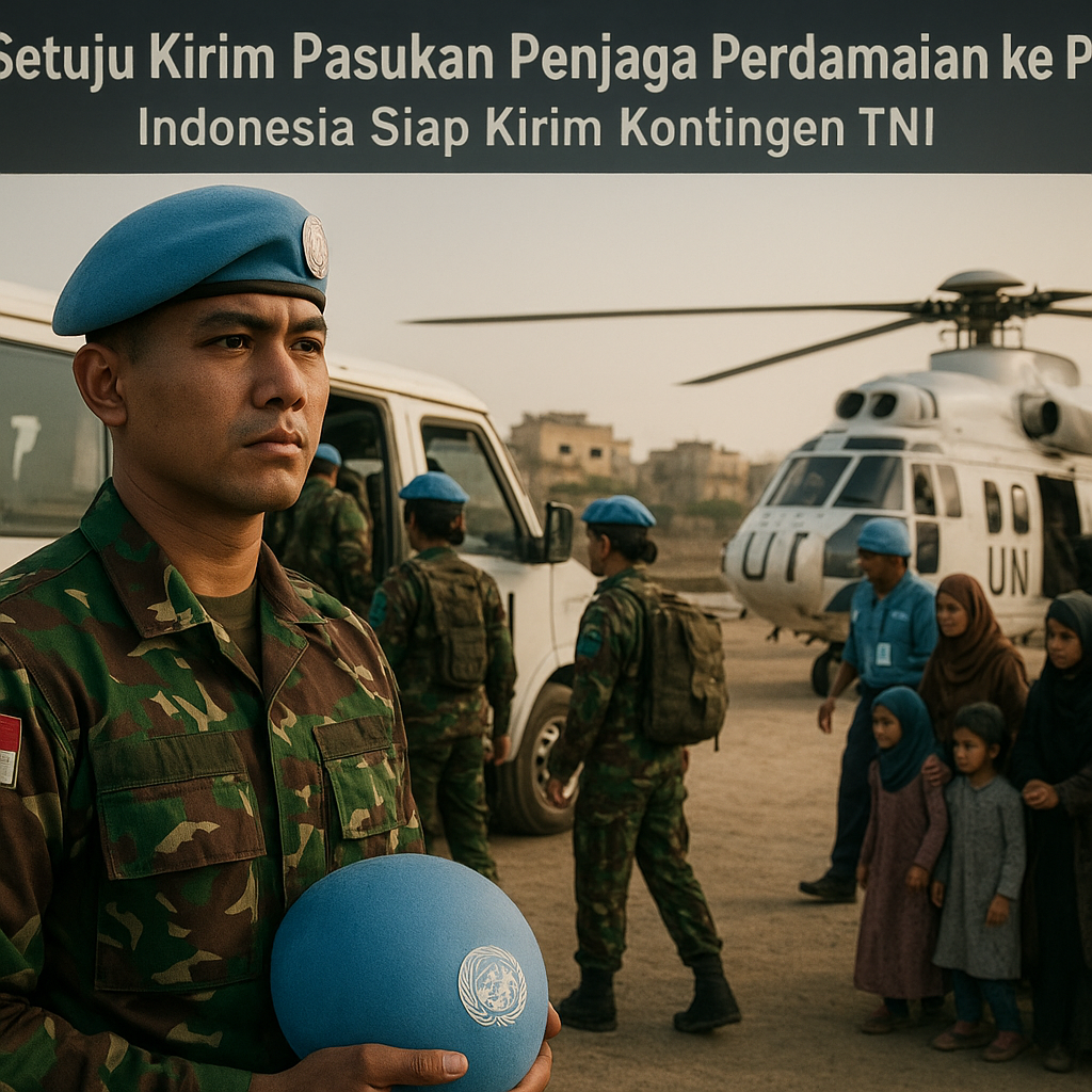 PBB Setuju Kirim Pasukan Penjaga Perdamaian ke Palestina, Indonesia Siap Kirim Kontingen TNI