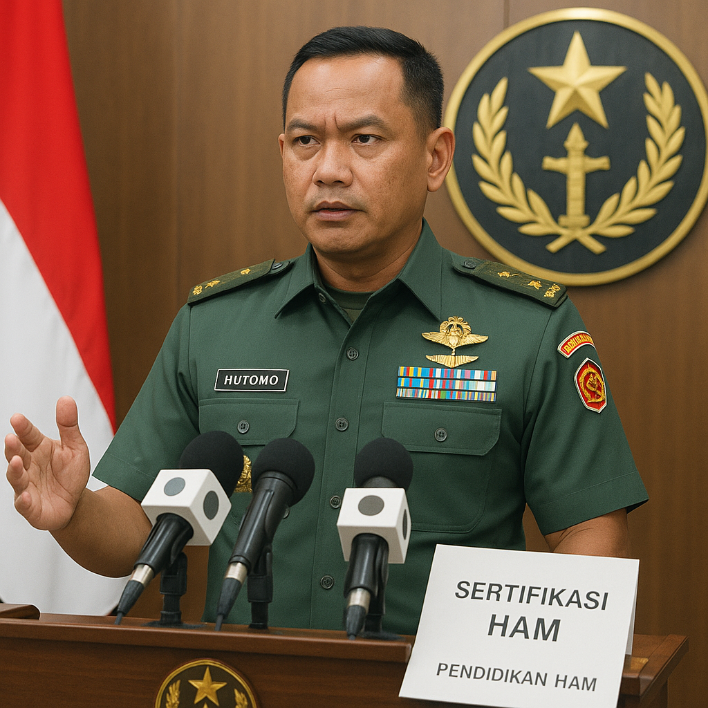 TNI Respons Usul Sertifikasi HAM Pigai: 'Siap Ikuti Regulasi yang Ada'