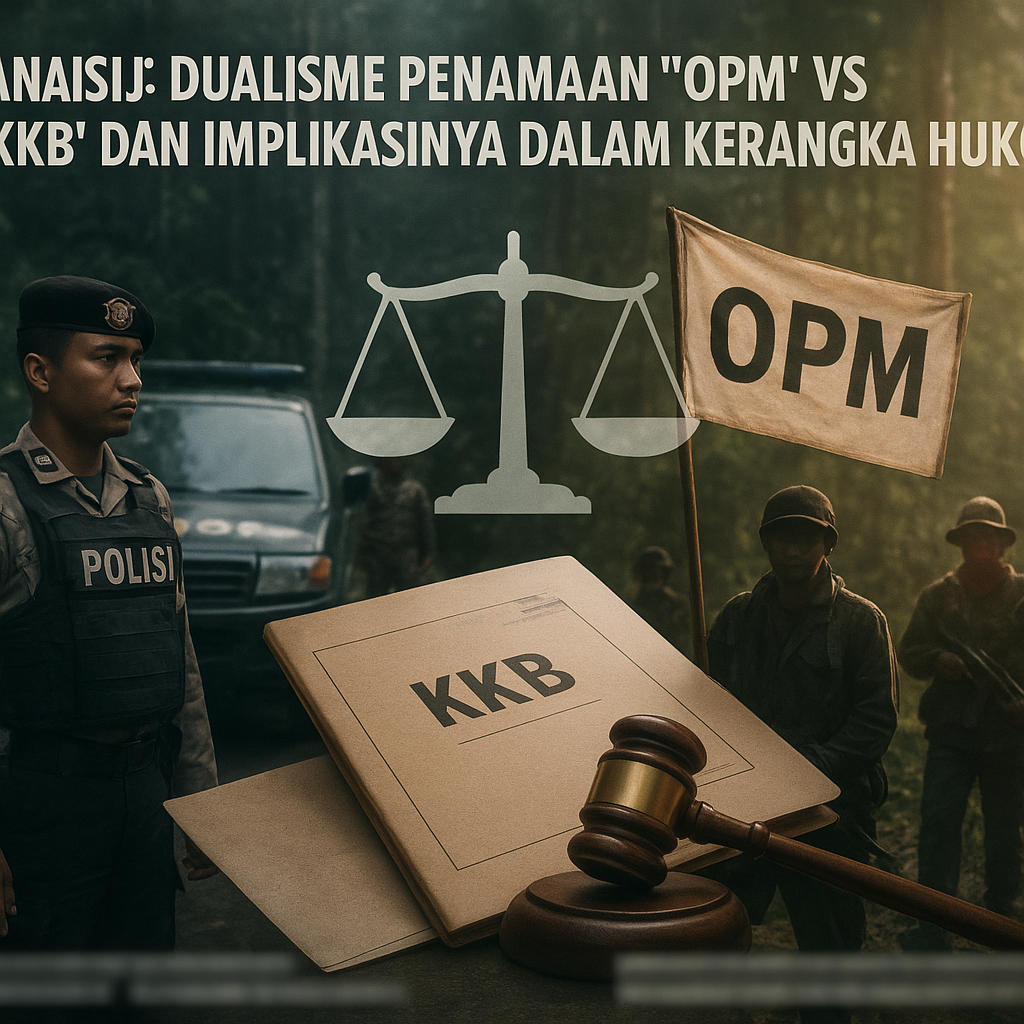 Analisis: Dualisme Penamaan 'OPM' vs 'KKB' dan Implikasinya dalam Kerangka Hukum
