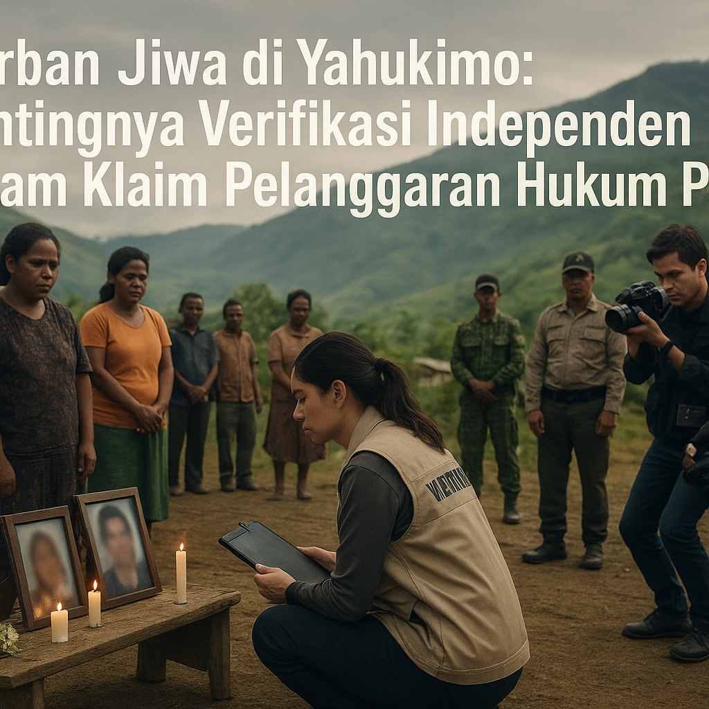 Korban Jiwa di Yahukimo: Pentingnya Verifikasi Independen dalam Klaim Pelanggaran Hukum Perang