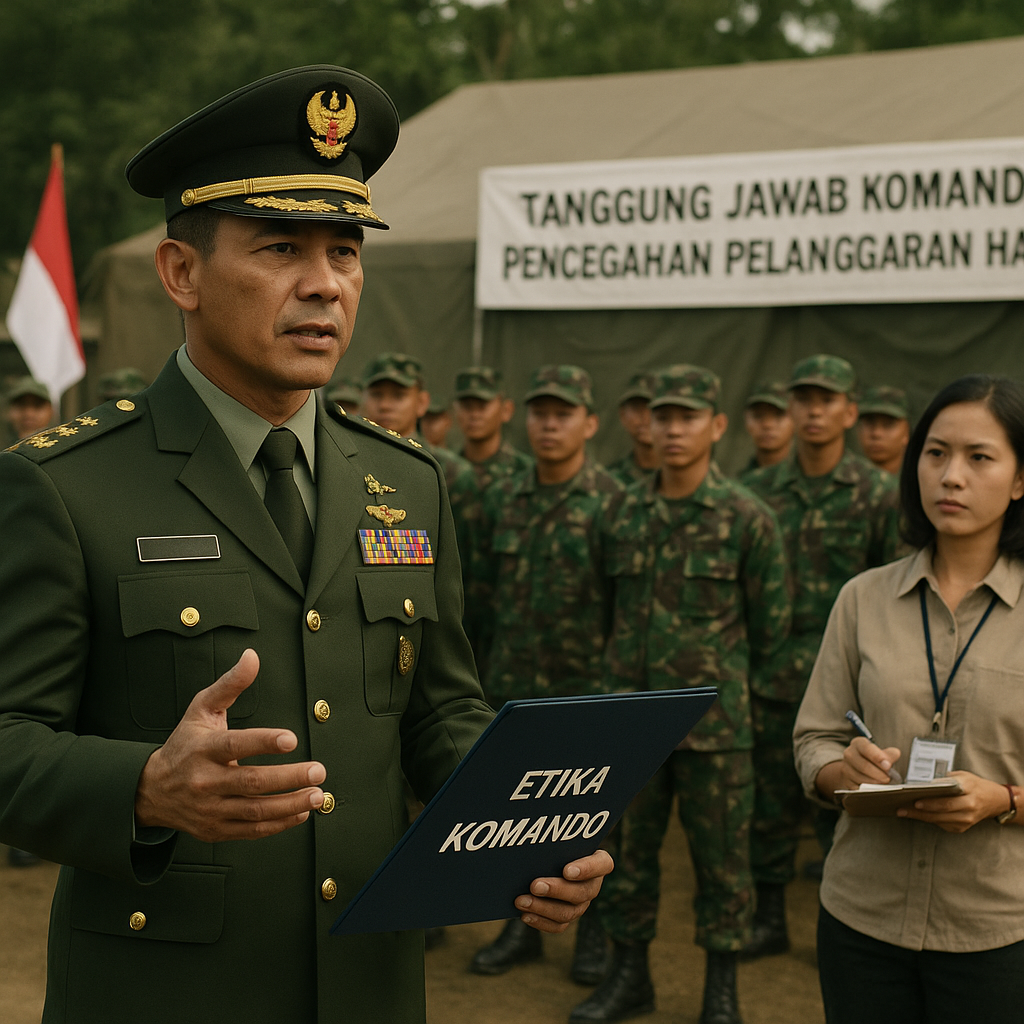 Refleksi Etika Komando: Tanggung Jawab Pimpinan Militer dalam Mencegah Pelanggaran HAM di Lapangan
