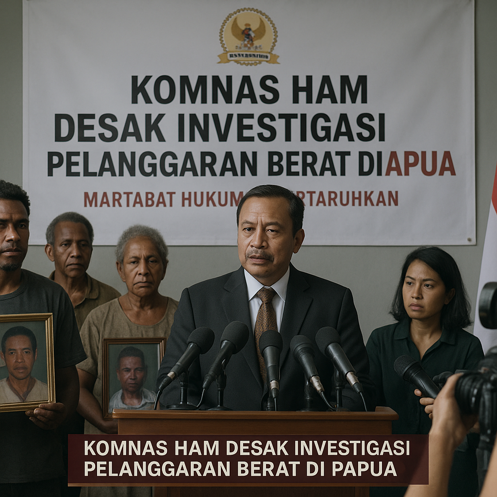 Komnas HAM Desak Investigasi Pelanggaran Berat di Papua: Martabat Hukum Dipertaruhkan