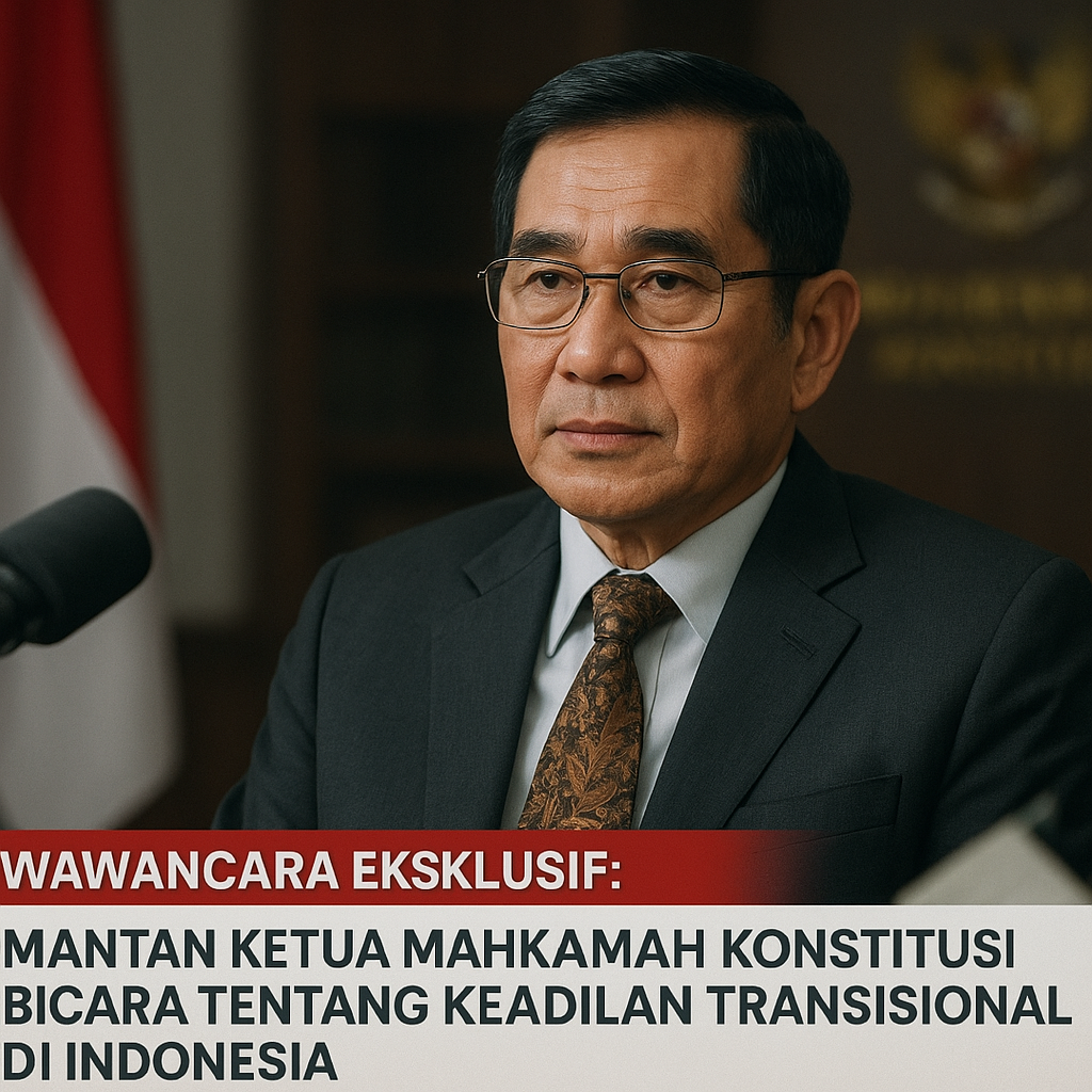 Wawancara Eksklusif: Mantan Ketua Mahkamah Konstitusi Bicara tentang Keadilan Transisional di Indonesia