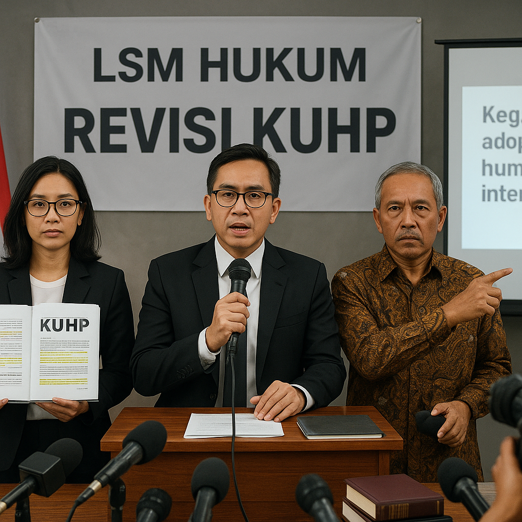 LSM Hukum Desak Revisi Kitab Undang-Undang Hukum Pidana Terkait Peperangan dan Terorisme
