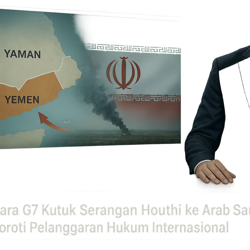 Negara G7 Mengutuk Serangan Houthi terhadap Arab Saudi, Soroti Pelanggaran Hukum Internasional dan Peran Iran