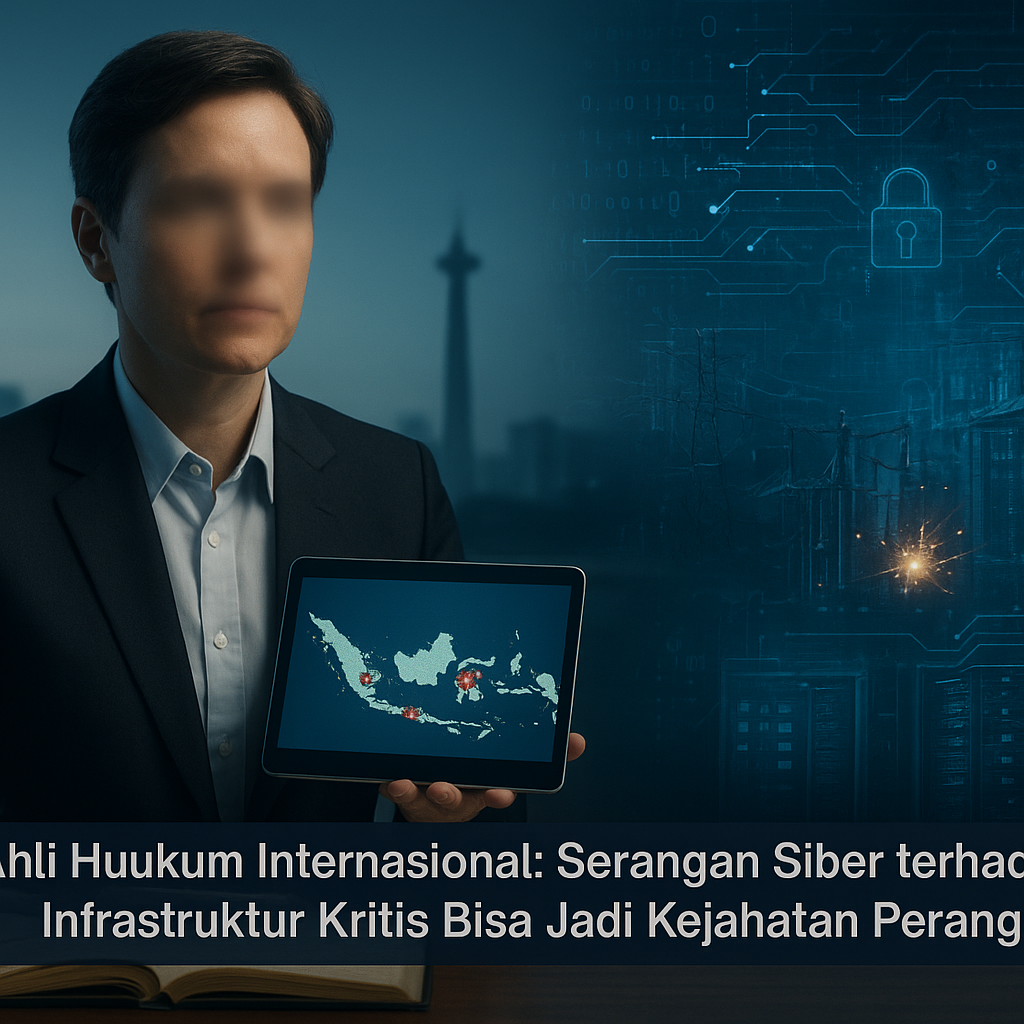 Ahli Hukum Internasional: Serangan Siber terhadap Infrastruktur Kritis Bisa Jadi Kejahatan Perang