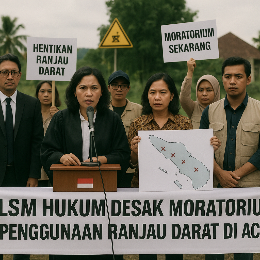 LSM Hukum Desak Moratorium Penggunaan Ranjau Darat di Aceh
