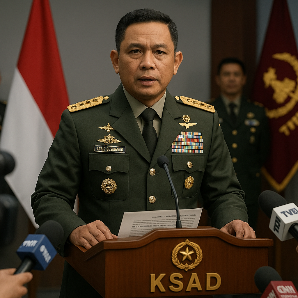 KSAD: TNI Siap Kaji Ulang Doktrin Anti-Pemberontakan agar Sesuai Hukum Perang